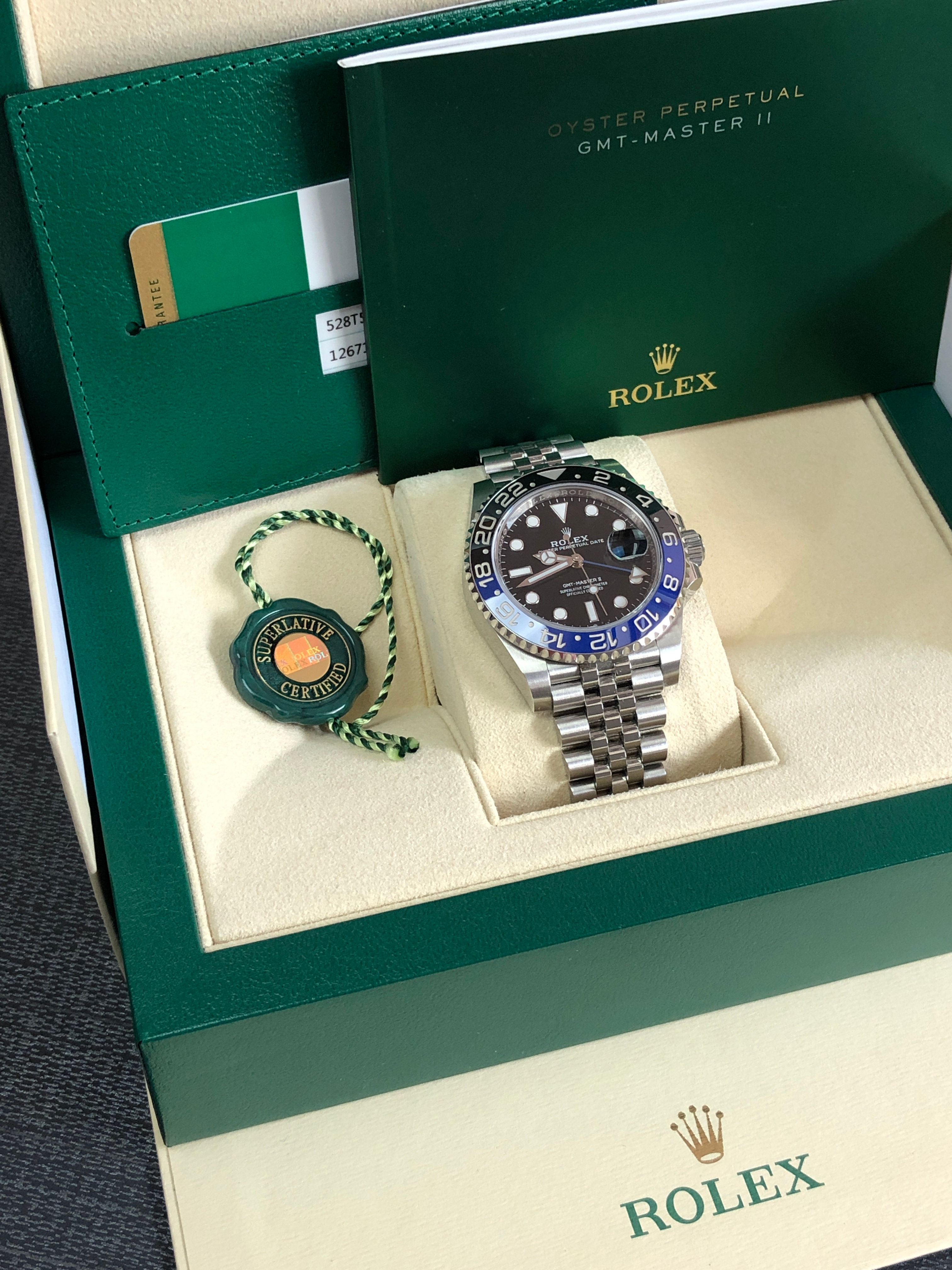 Rolex GMT Master II 126710BLNR (2019)