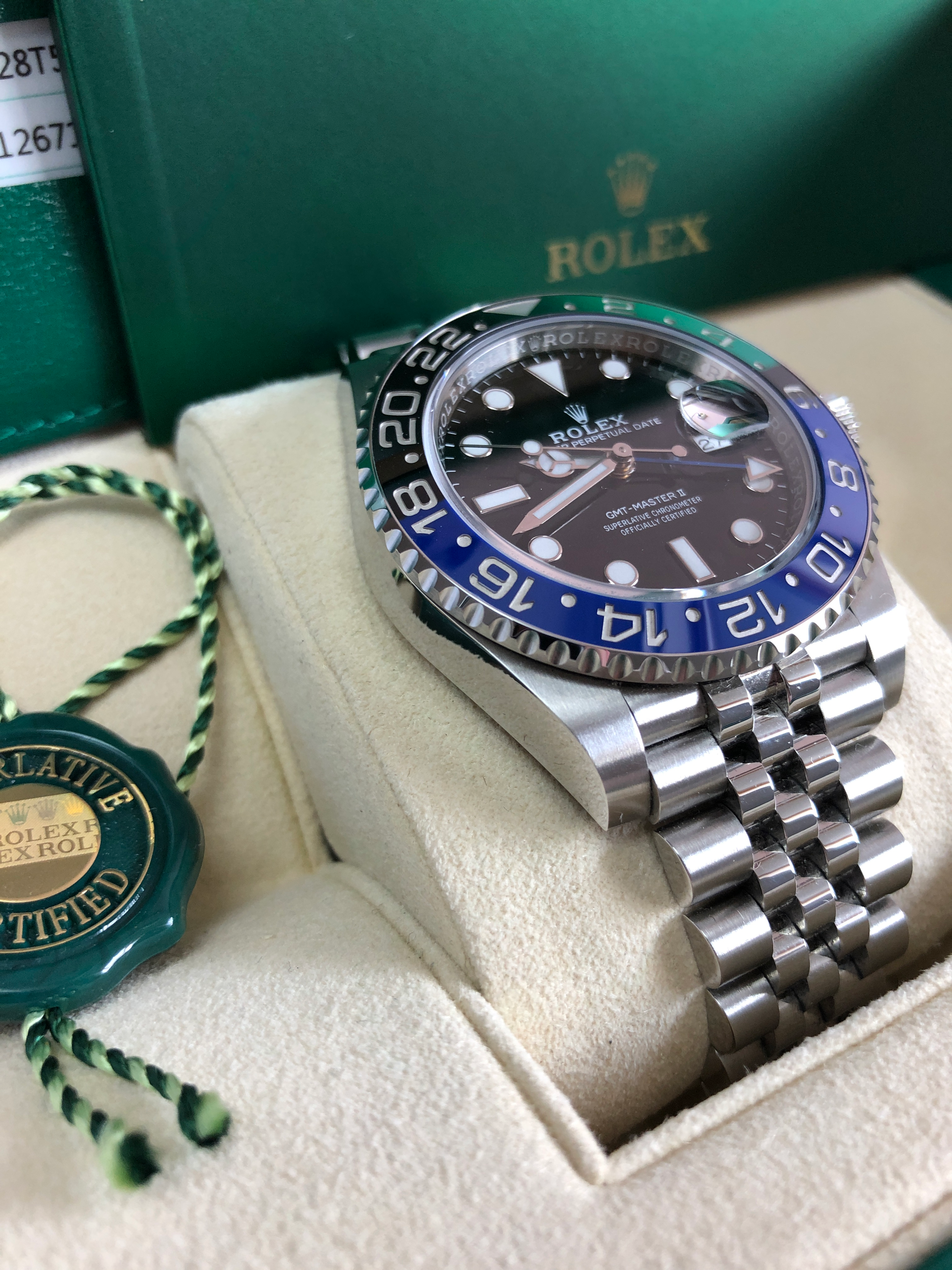 Rolex GMT Master II 126710BLNR (2019)