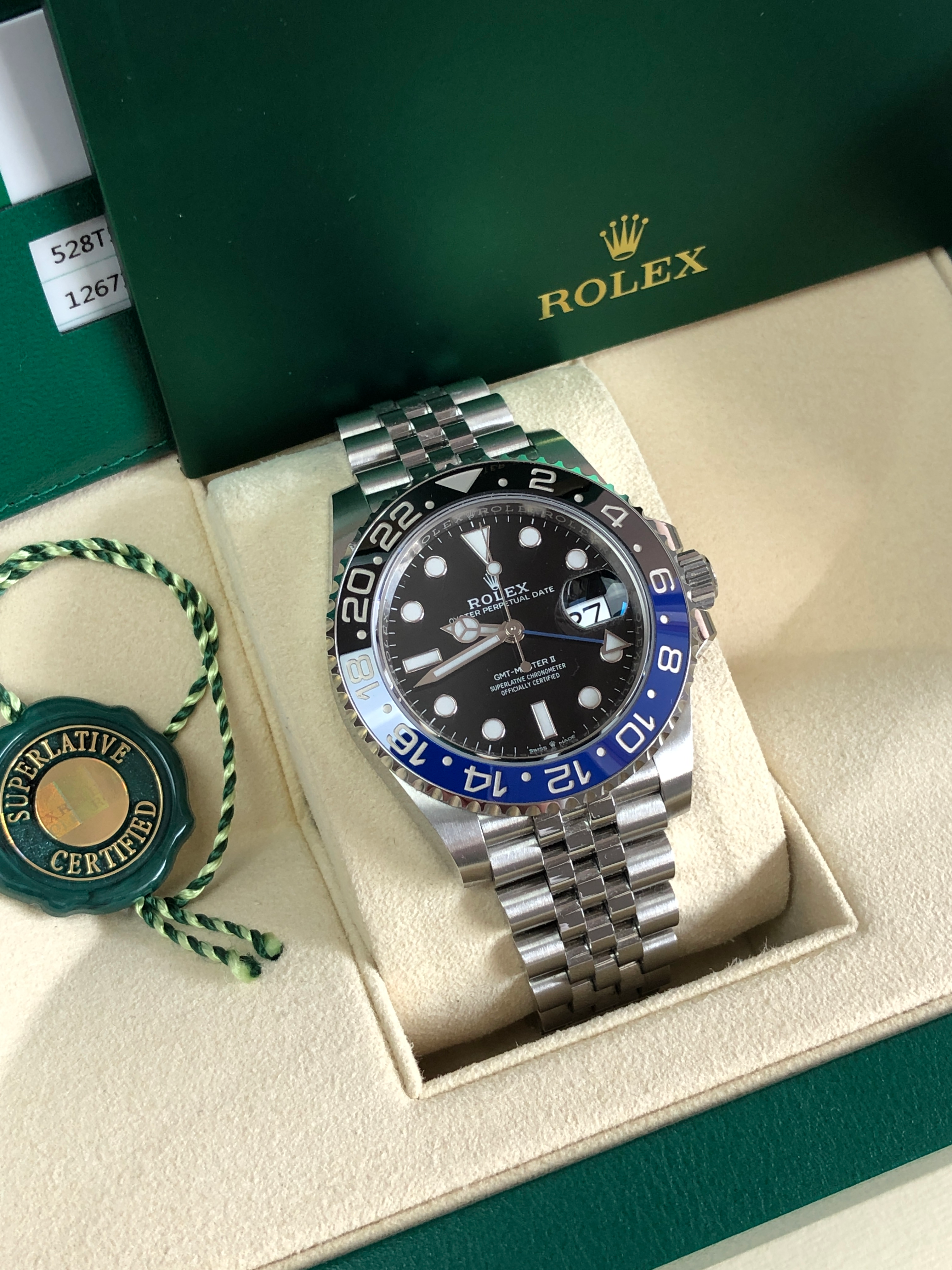 Rolex GMT Master II 126710BLNR (2019)