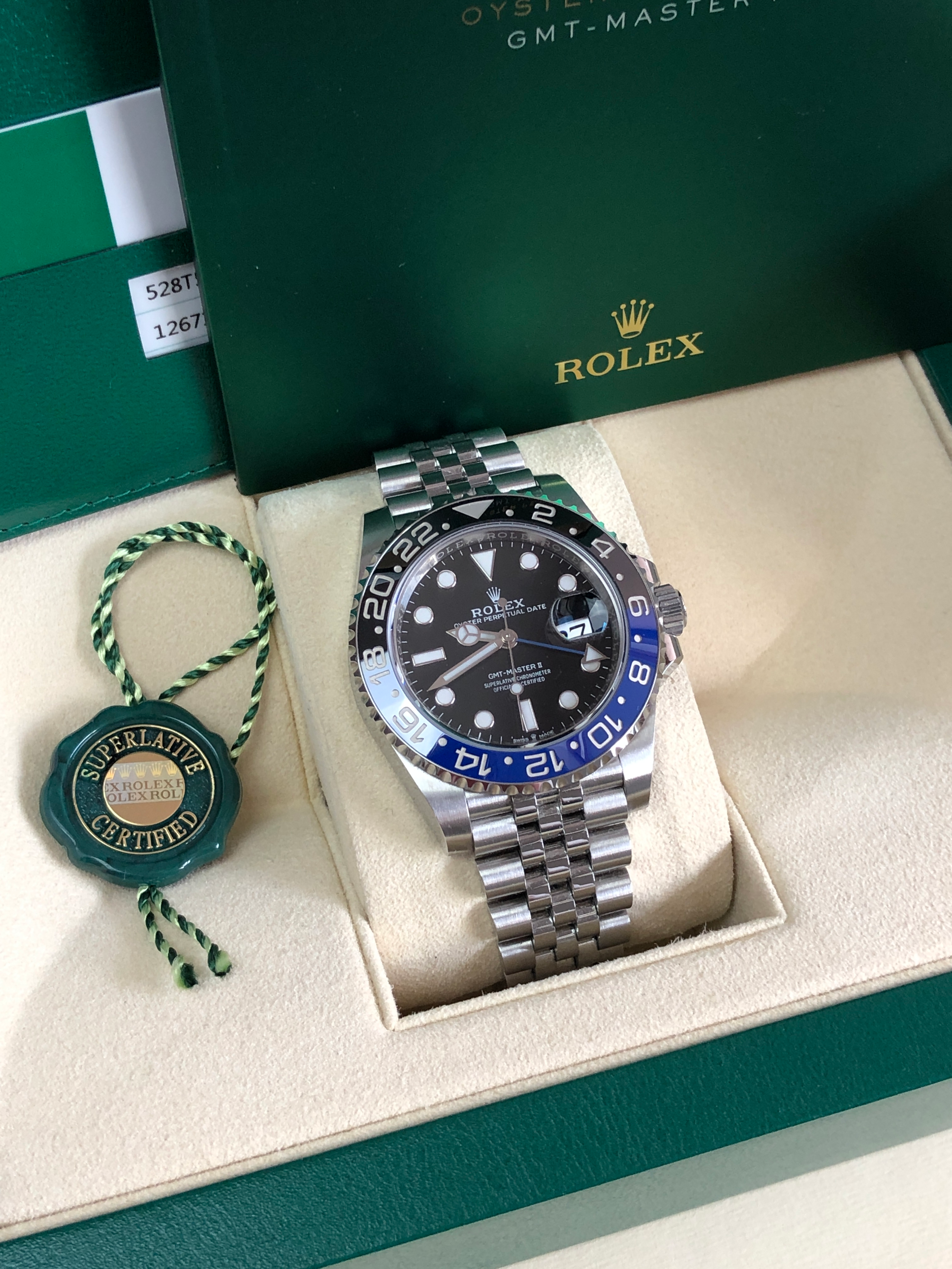 Rolex GMT Master II 126710BLNR (2019)