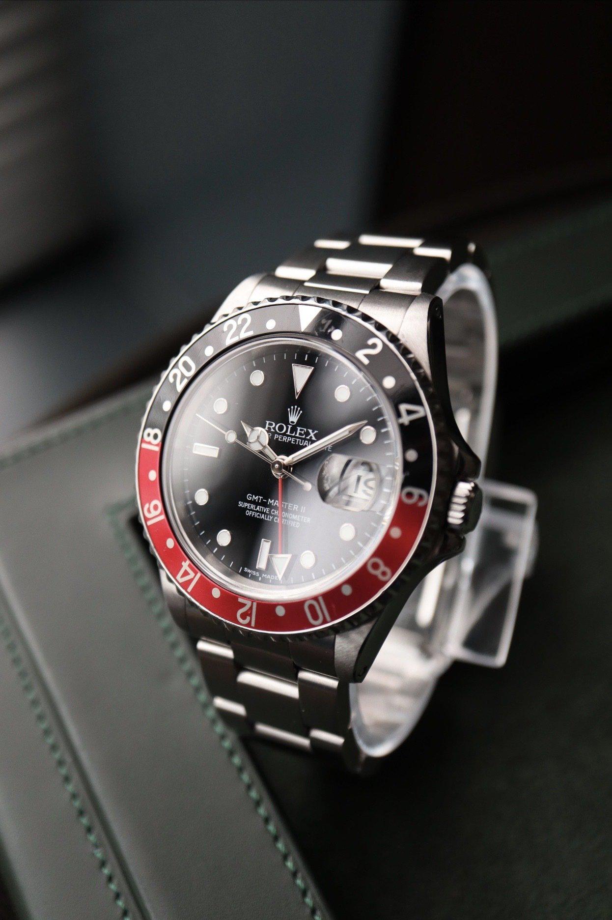 Rolex GMT Master II 16710 "coke" — 1990 (stick dial)