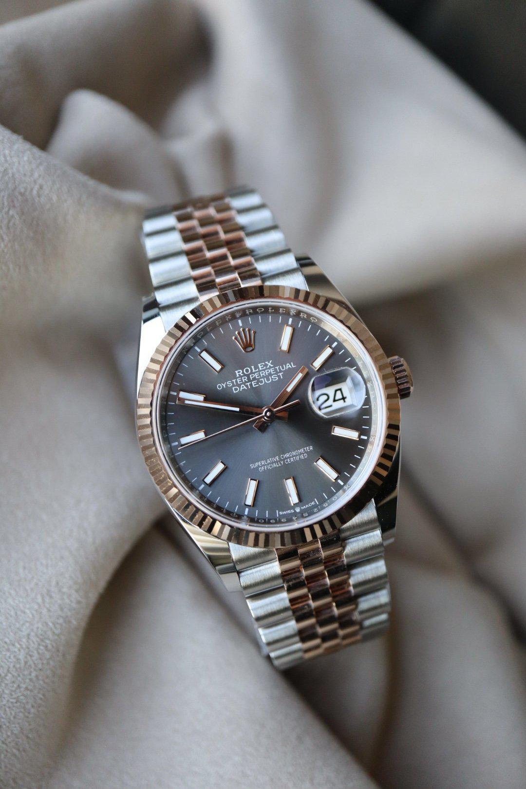 Rolex Datejust 36 - everose gold 126231 (2020)