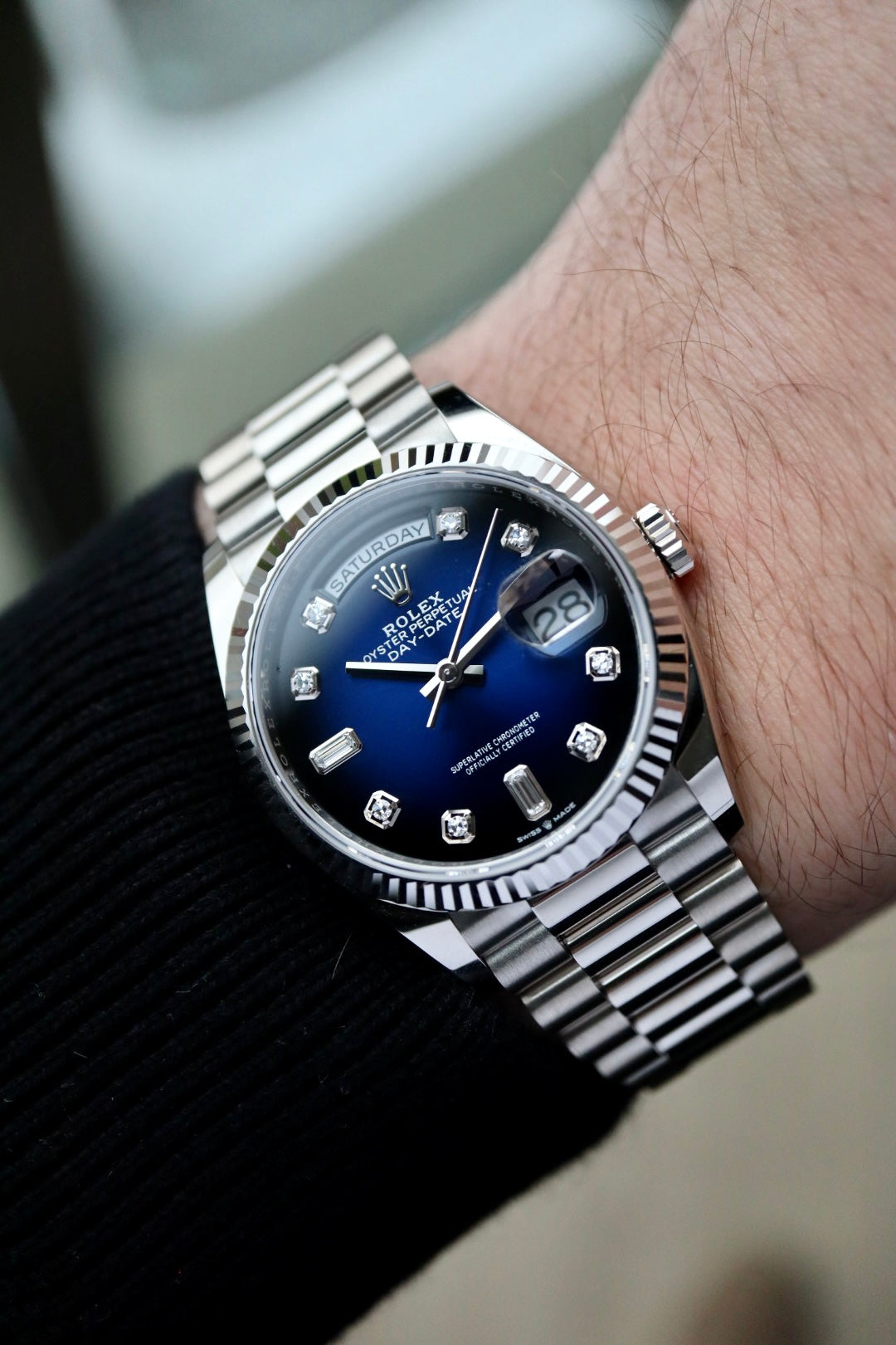 Rolex Day-Date 128239 blue (2022 MINT)