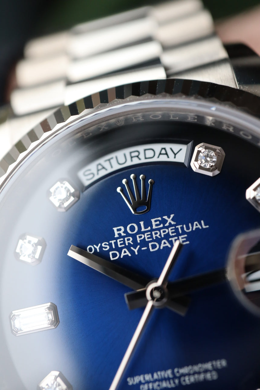 Rolex Day-Date 128239 blue (2022 MINT)