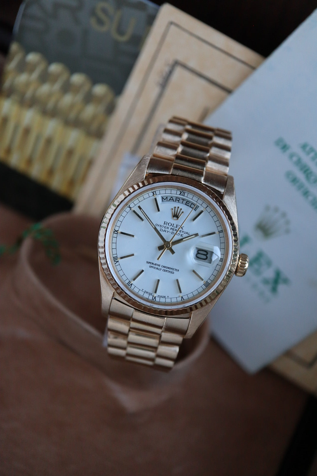 Rolex Day-Date 18038 (1984) full set