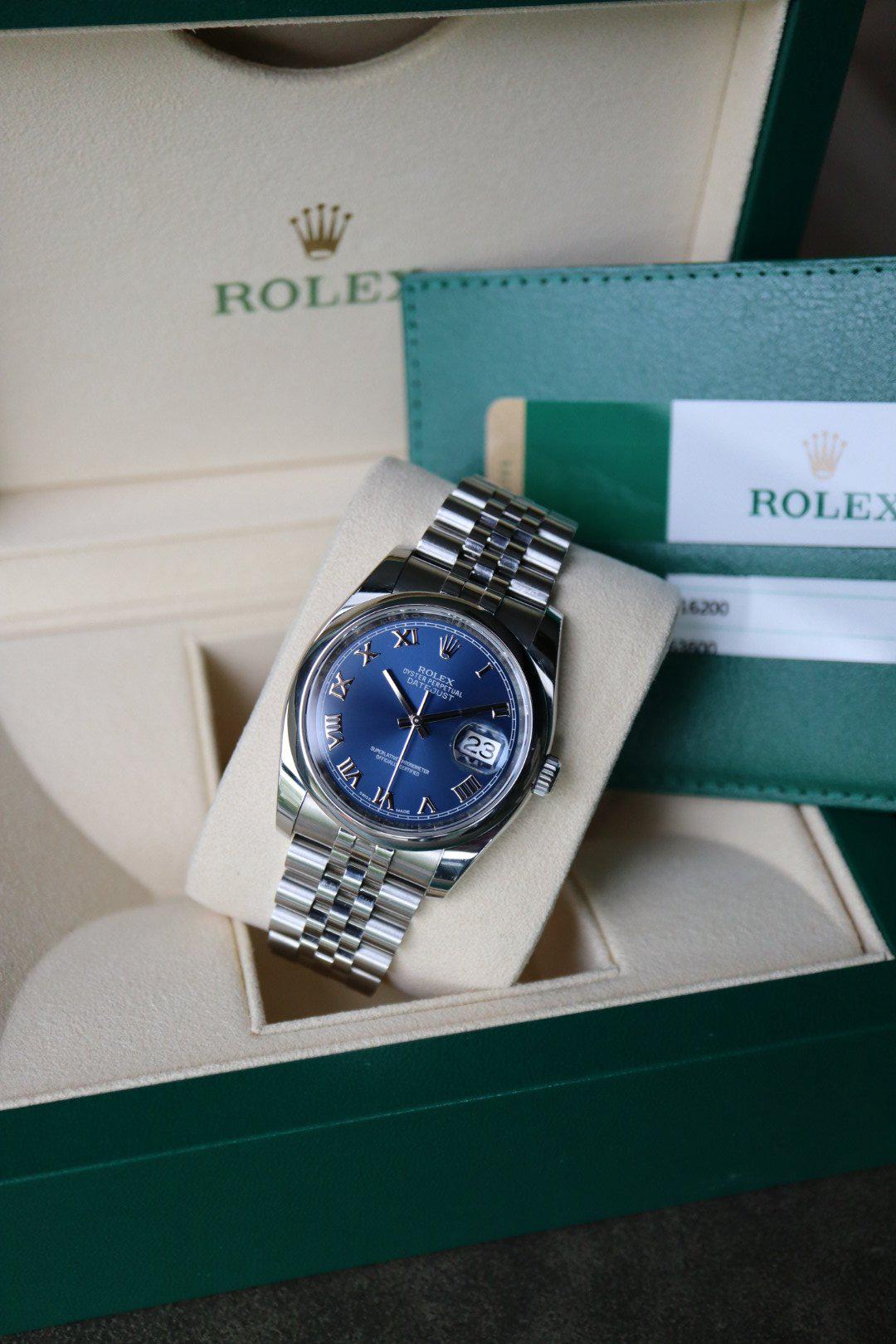 Rolex Datejust 116200 B+P (2015)