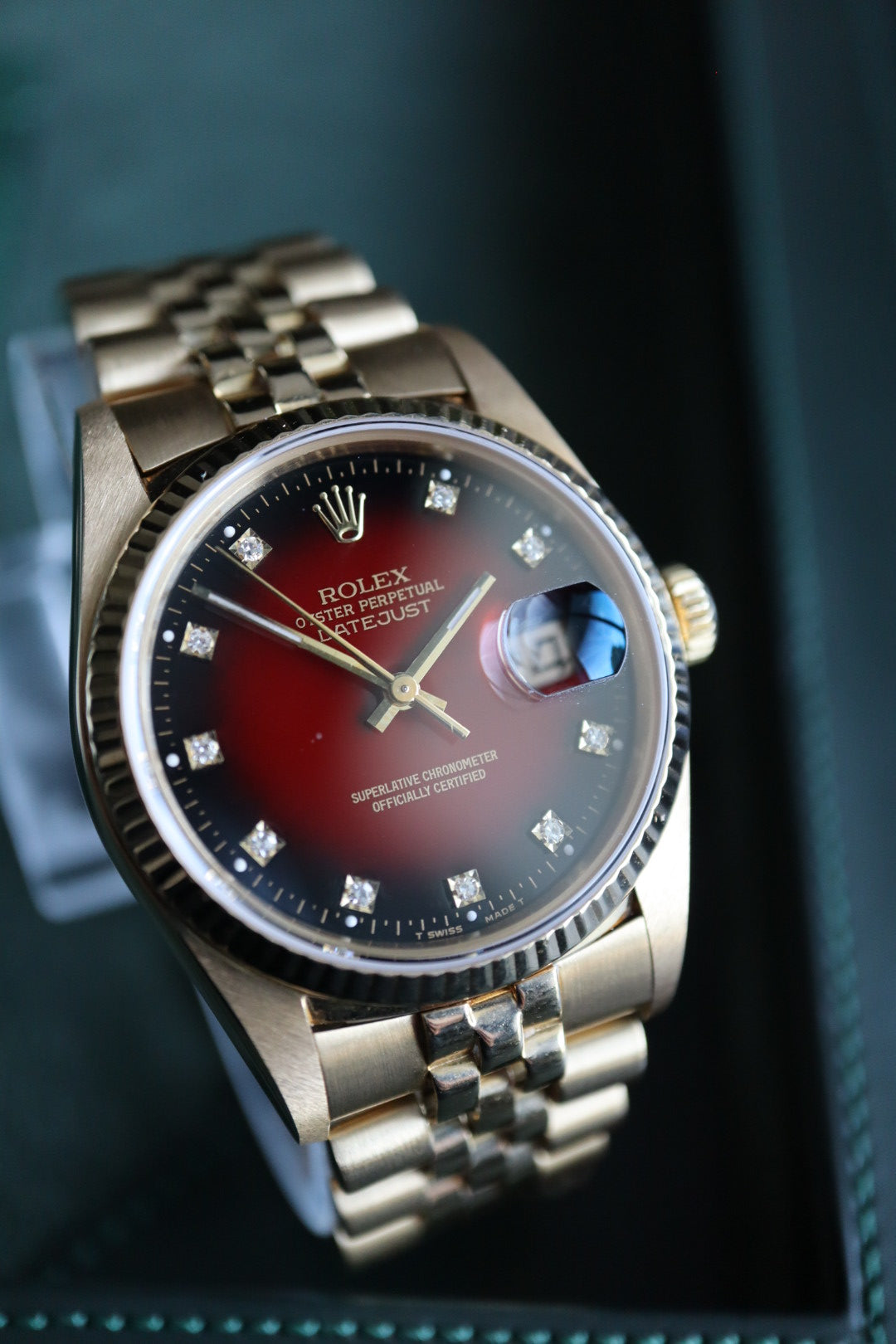 Rolex Datejust 16018 red vignette (1984)