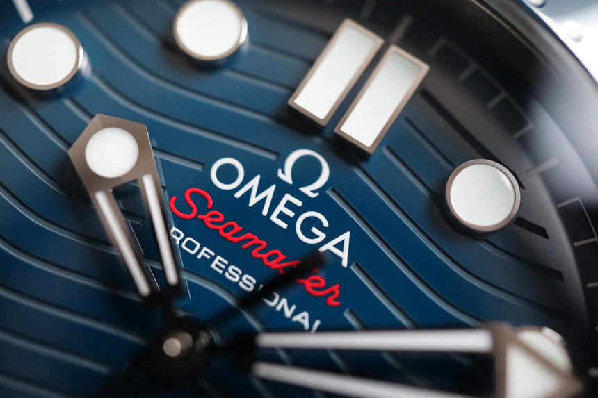 Omega Seamaster 300 co-axial 42mm blue