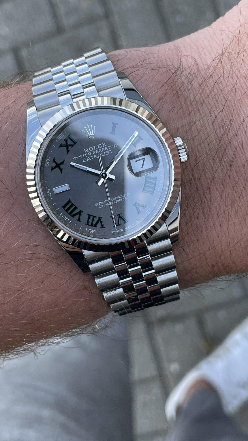 Rolex 36mm wimbledon Clearance