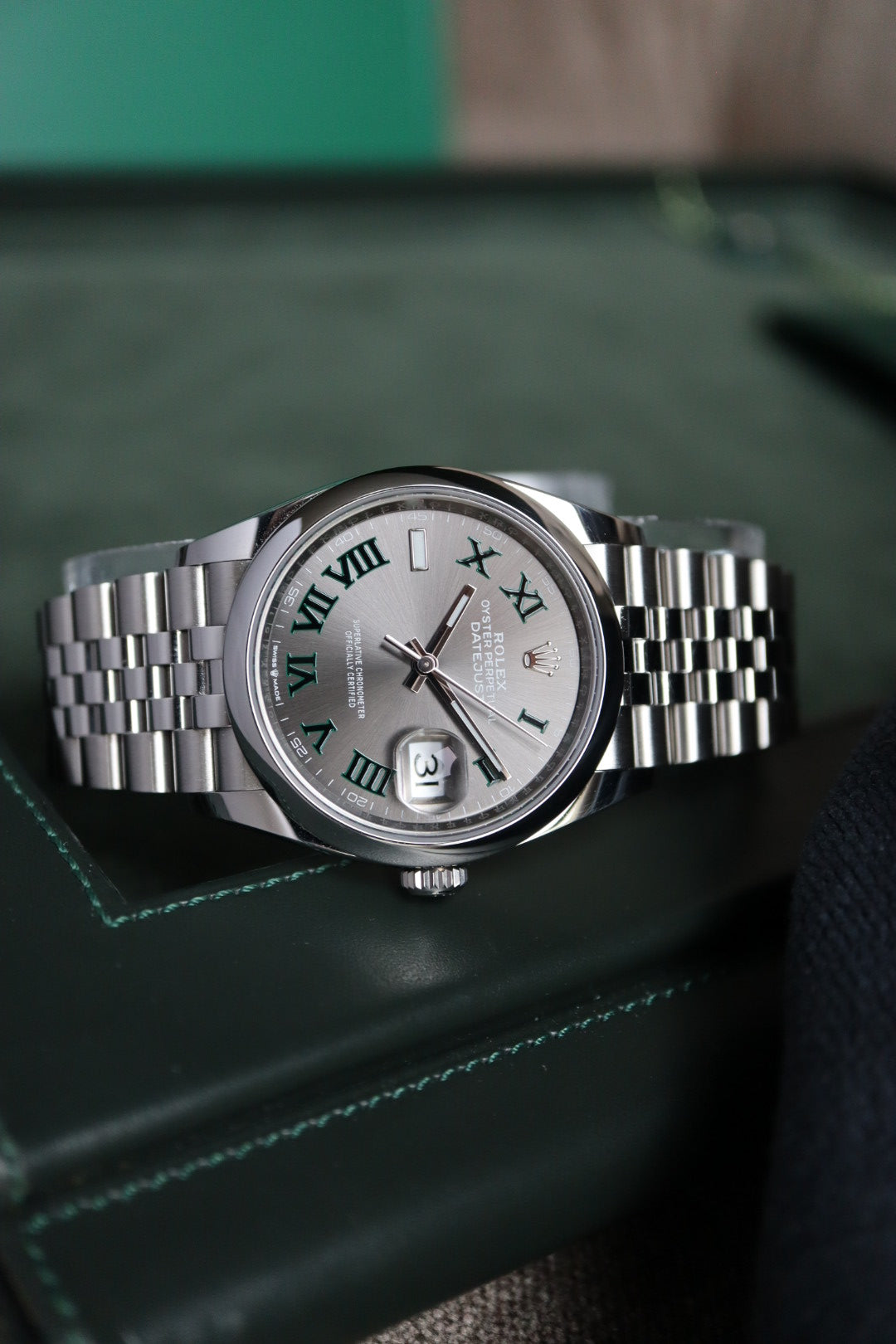 Rolex Datejust 126200 Full set Wimbledon (Used/2021)