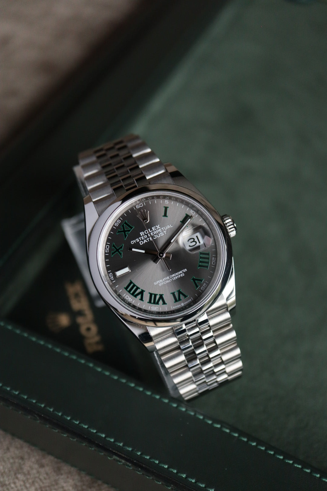 Rolex Datejust 126200 Full set Wimbledon (Used/2021)