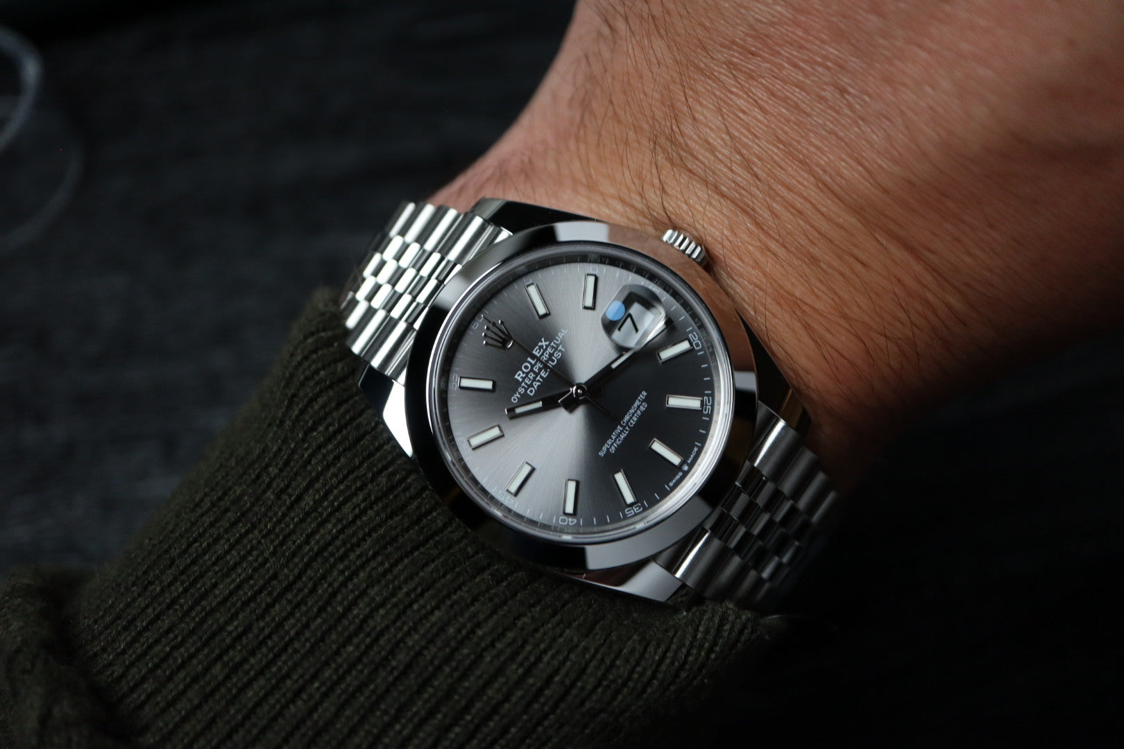 Rolex Datejust 41 rhodium — 126300 (9/2021)