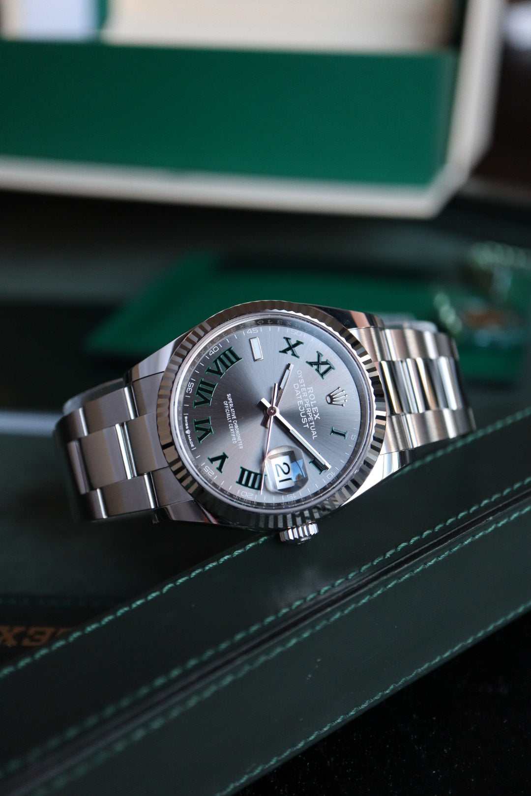 Rolex Datejust 126234 Full set Wimbledon (NEW)