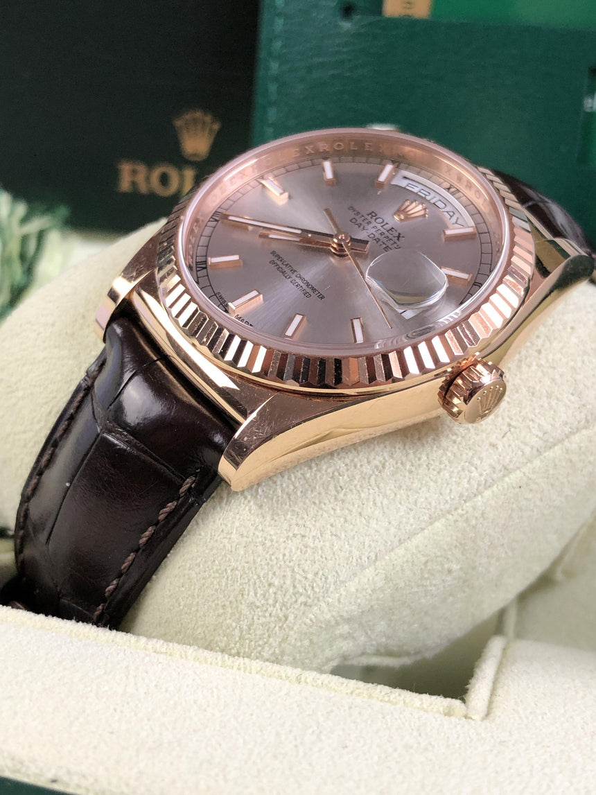 Rolex Day-Date 118135 rose gold (2017)