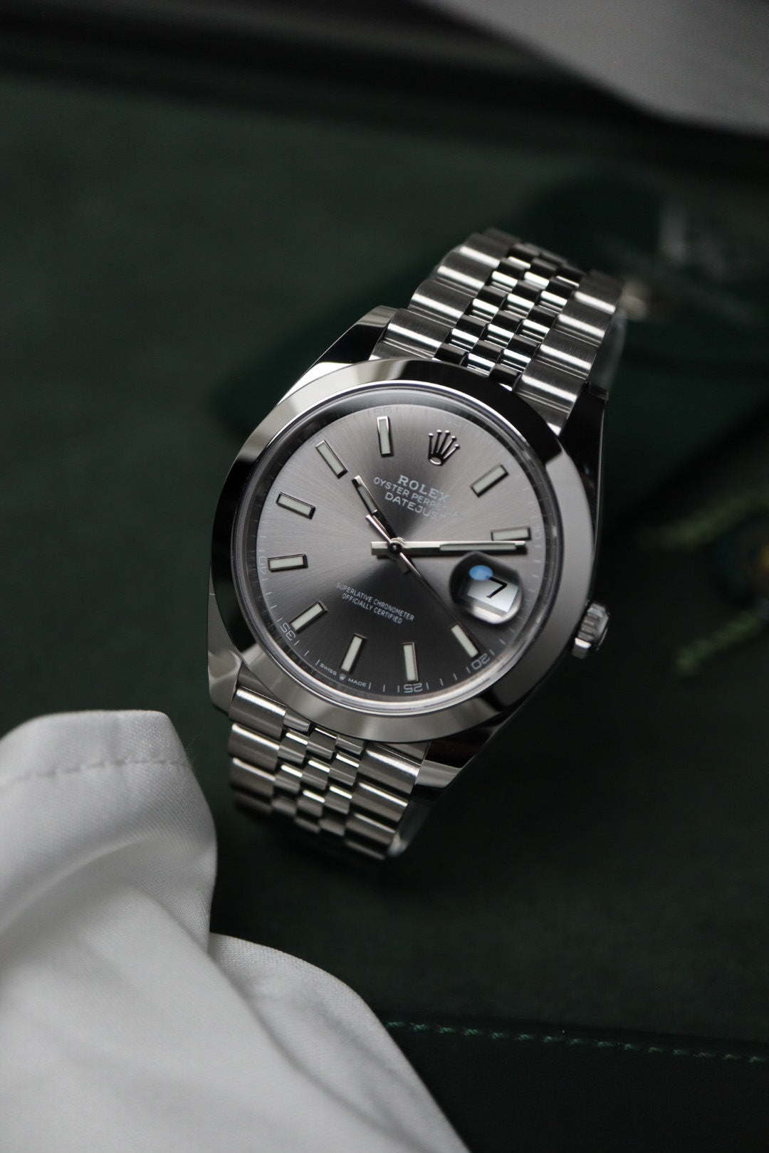 Rolex Datejust 41 rhodium — 126300 (9/2021)