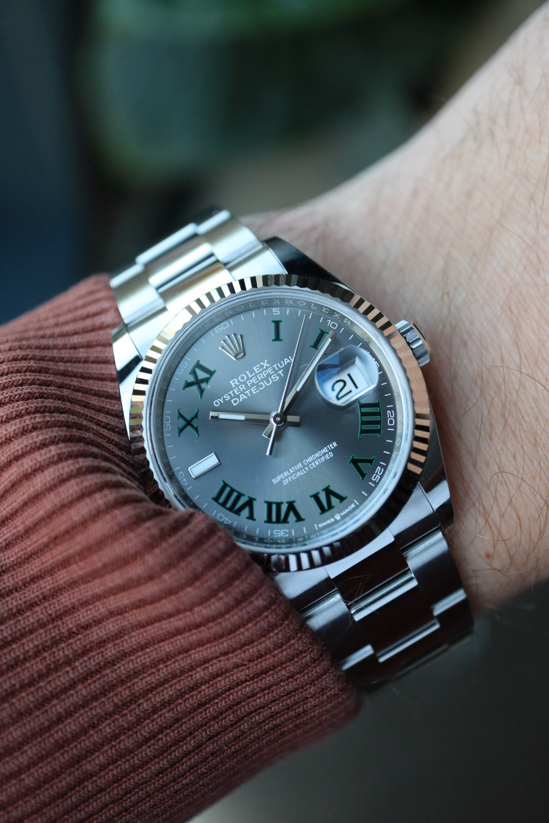 Rolex Datejust 126234 Full set Wimbledon (NEW)