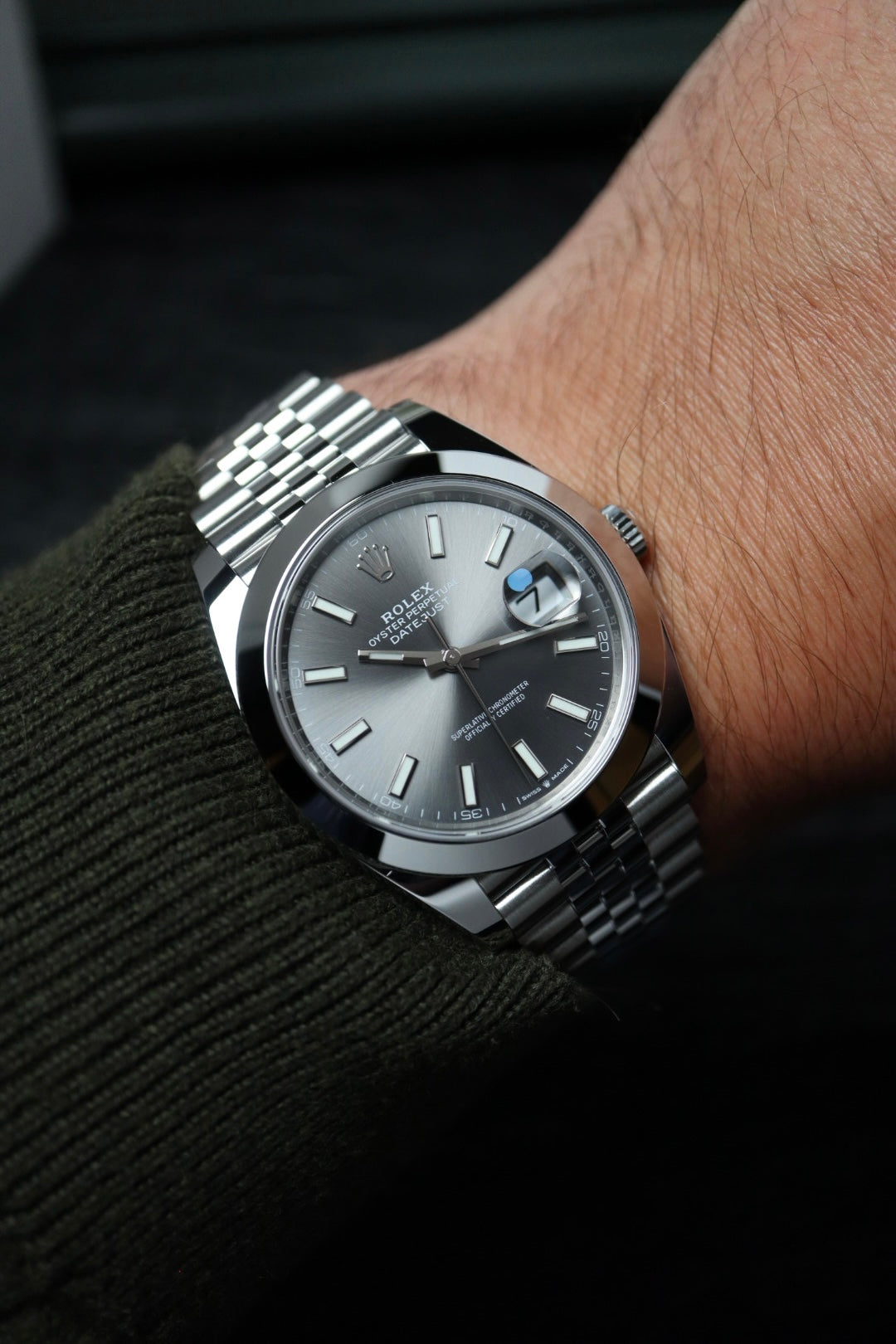 Rolex Datejust 41 rhodium — 126300 (9/2021)