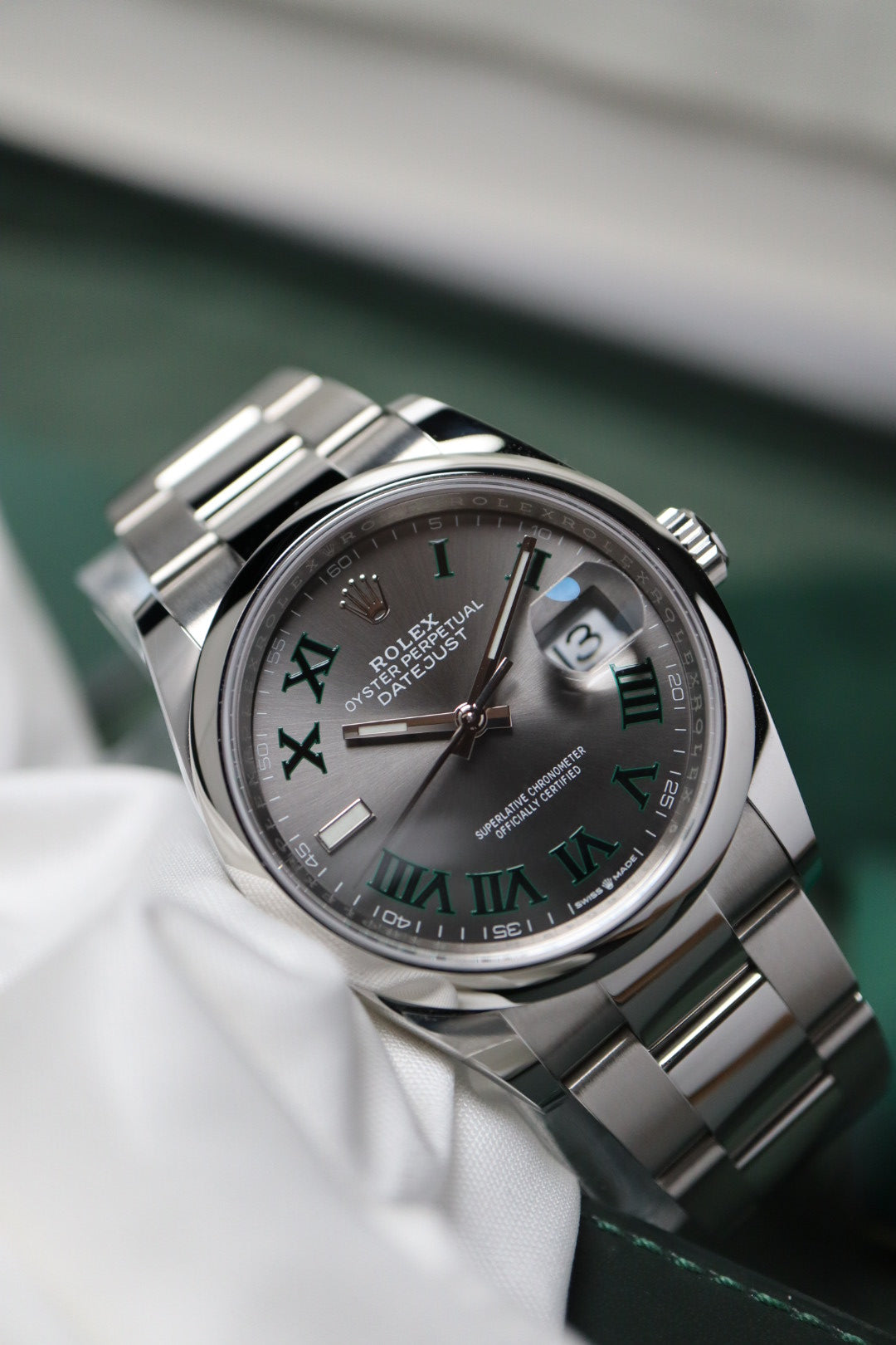 Rolex Datejust 126200 Full set Wimbledon (2021)