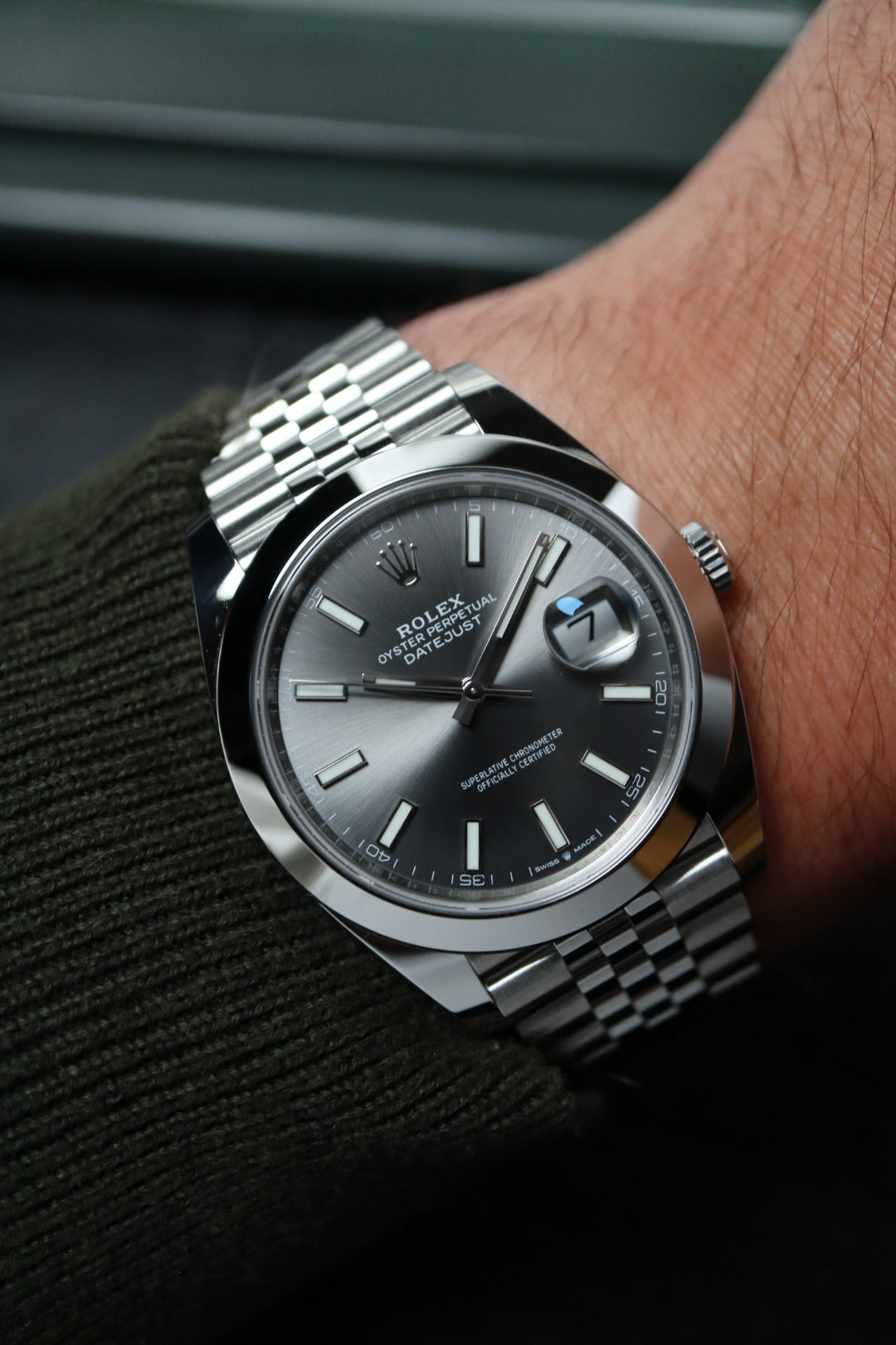 Rolex Datejust 41 rhodium — 126300 (9/2021)