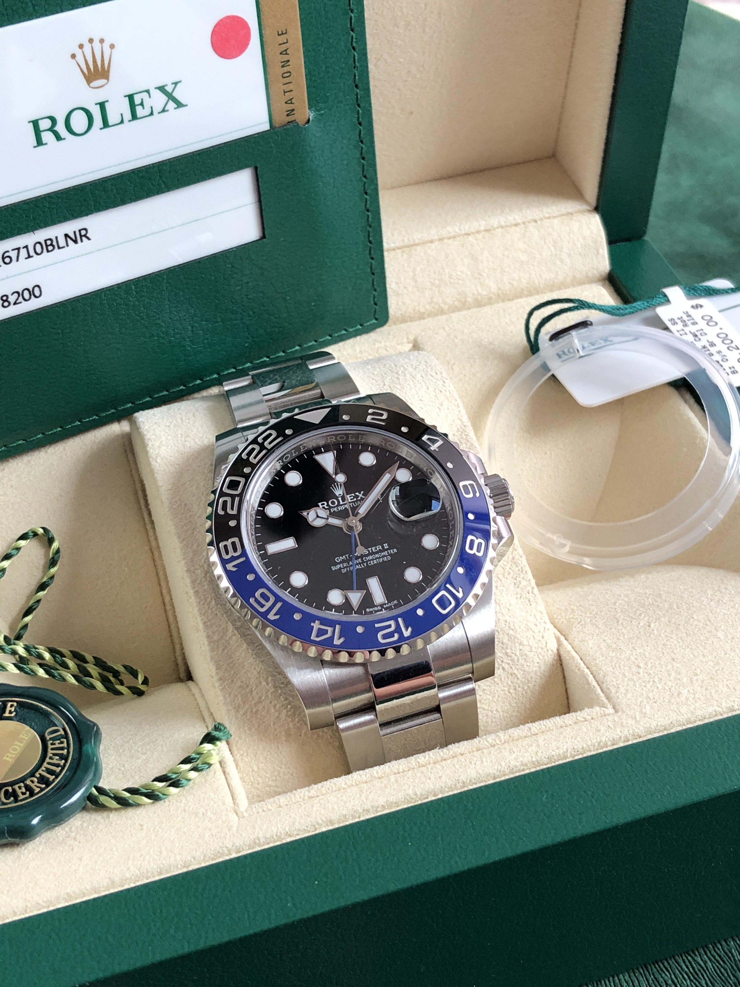 Rolex GMT Master II BLNR (116710) 2017