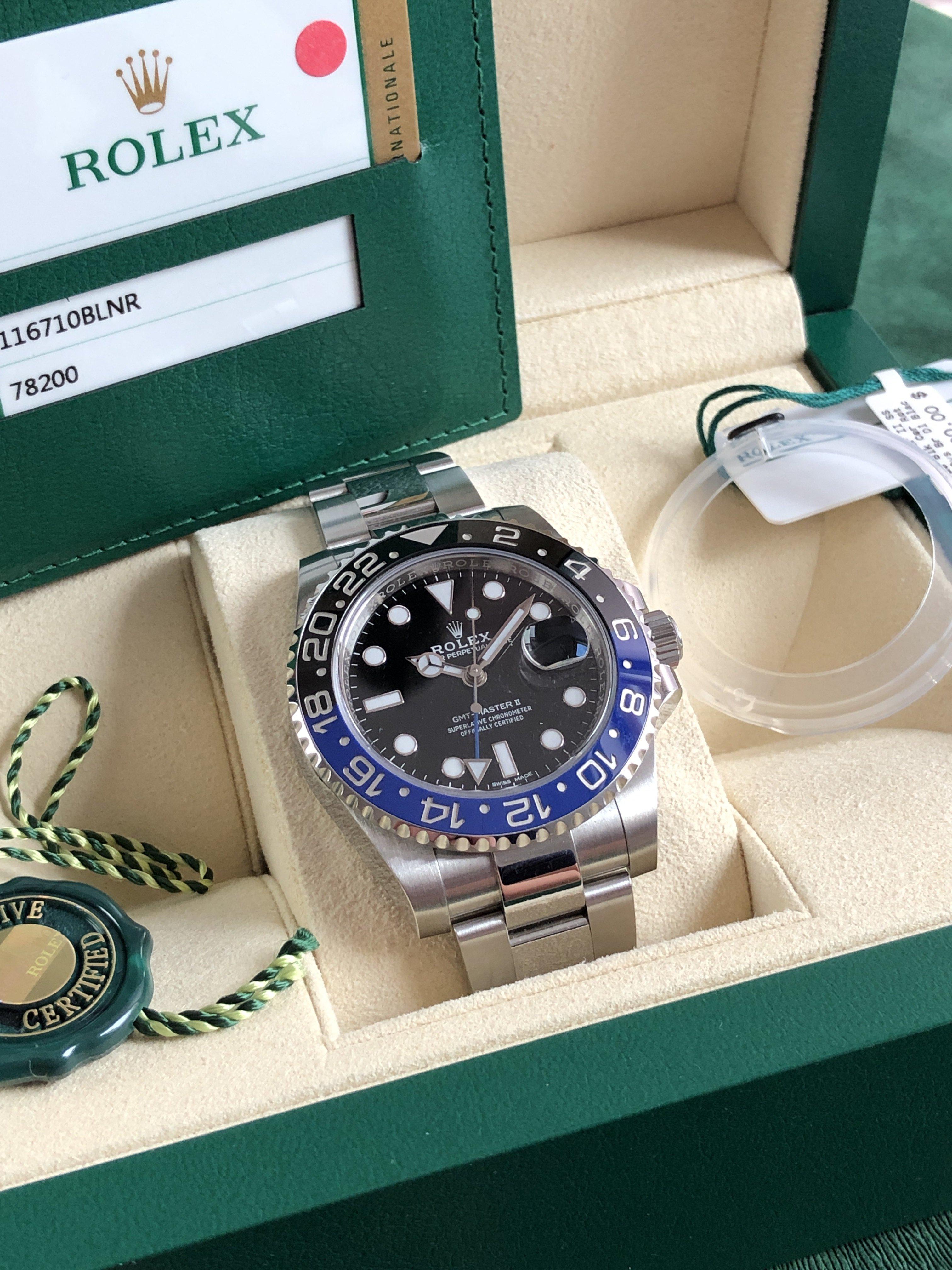 Rolex GMT Master II BLNR (116710) 2017